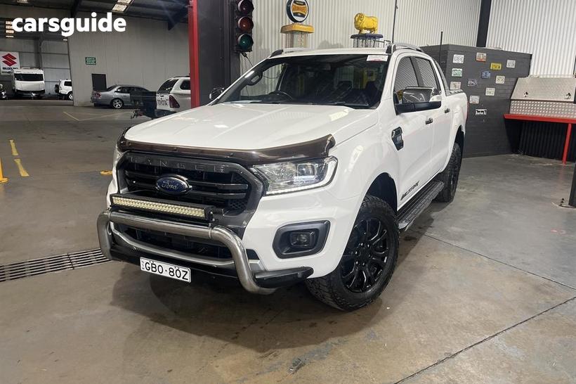 White 2021 Ford Ranger Double Cab Pick Up Wildtrak 3.2 (4X4)