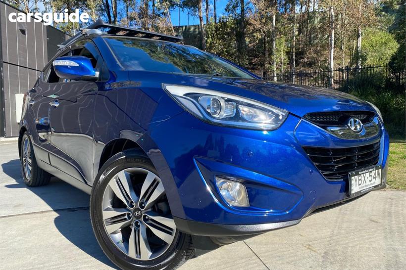 Blue 2013 Hyundai IX35 Wagon Elite (Awd)