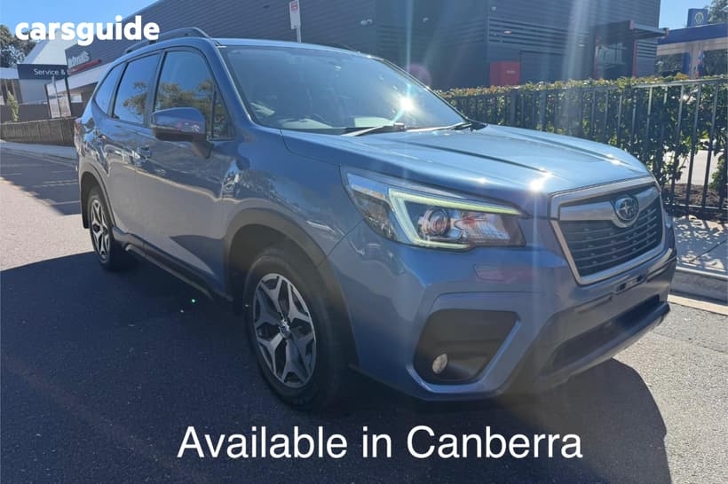 Blue 2019 Subaru Forester Wagon 2.5I-L (Awd)