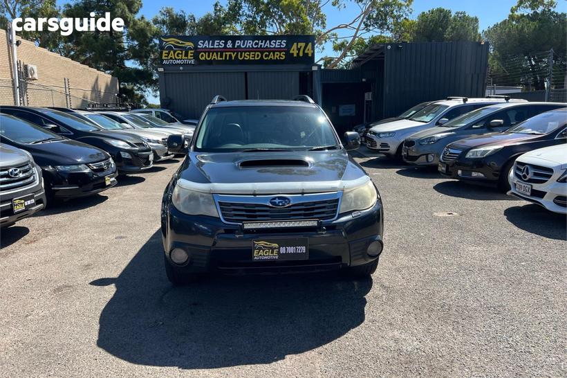 Grey 2010 Subaru Forester Wagon Xt Premium