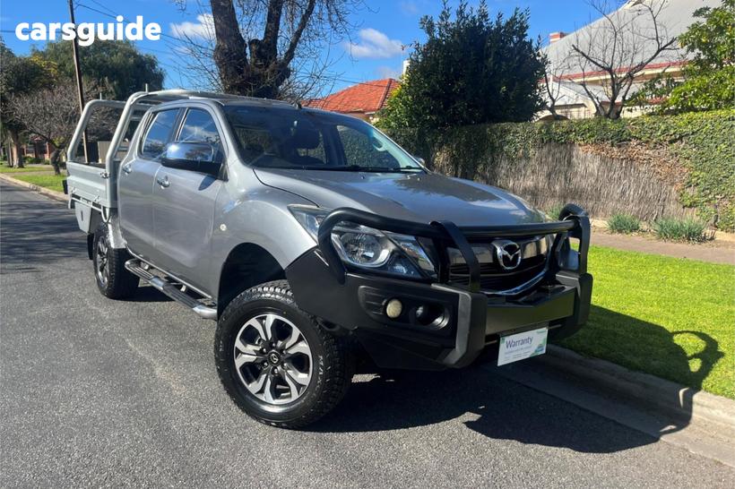 Silver 2018 Mazda BT-50 Dual Cab Utility Xtr (4X4)