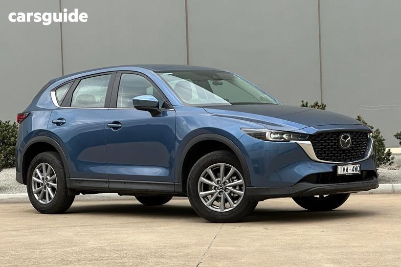 Blue 2024 Mazda CX-5 Wagon G20 Maxx (Fwd)