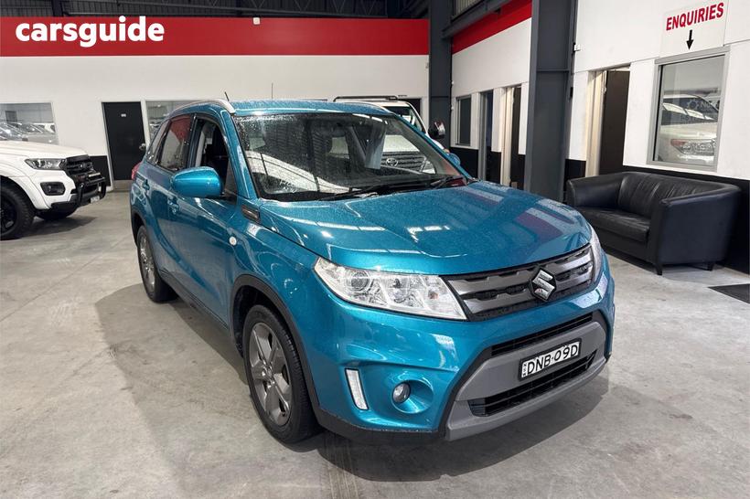 Blue 2016 Suzuki Vitara Wagon Rt-S