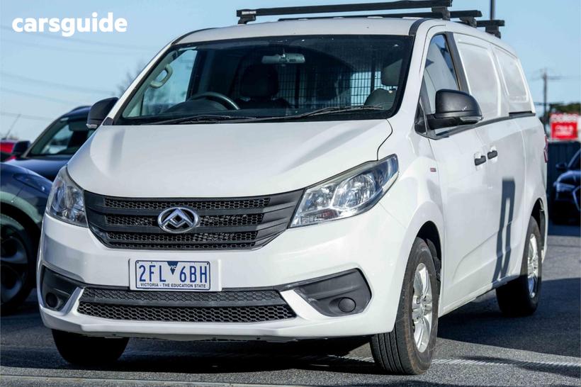 White 2021 LDV G10 Van Barn Door