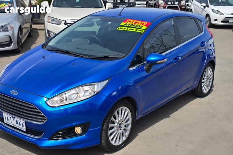 Blue 2017 Ford Fiesta Hatchback Sport