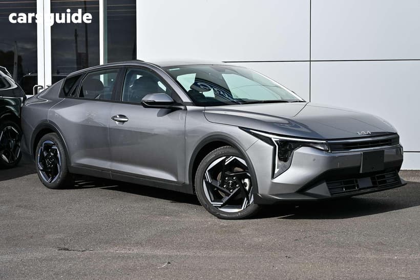 Grey 2025 Kia K4 Hatchback Sport+