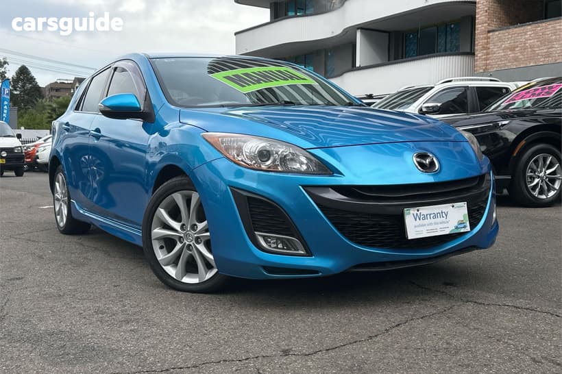 Blue 2011 Mazda 3 Hatchback Sp25