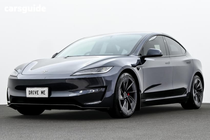 Grey 2024 Tesla Model 3 Sedan Performance