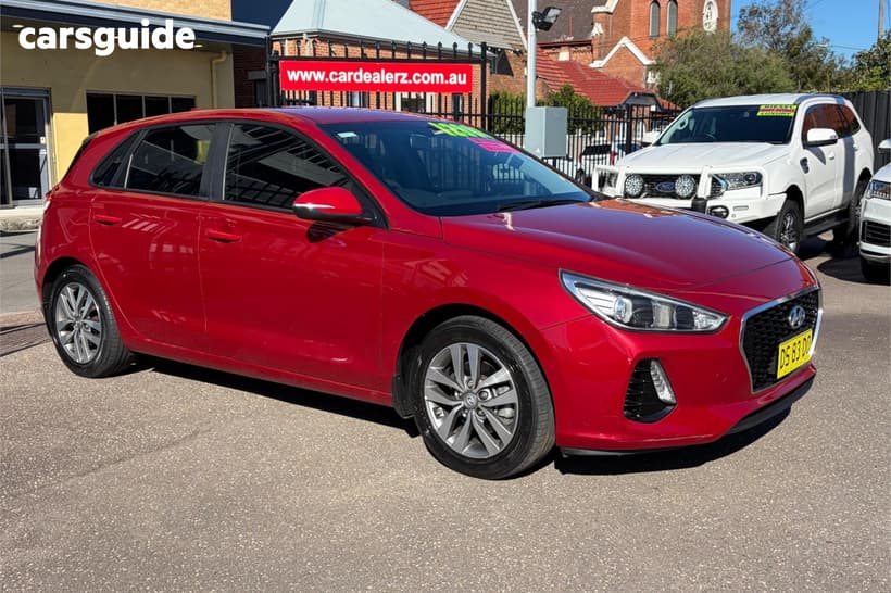 Red 2017 Hyundai I30 Hatchback Active
