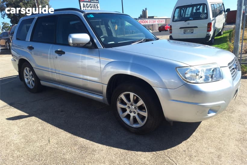 Silver 2006 Subaru Forester Wagon Xs Luxury