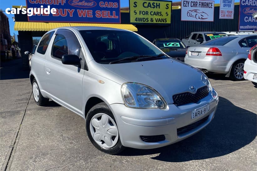 Silver 2004 Toyota Echo Hatchback