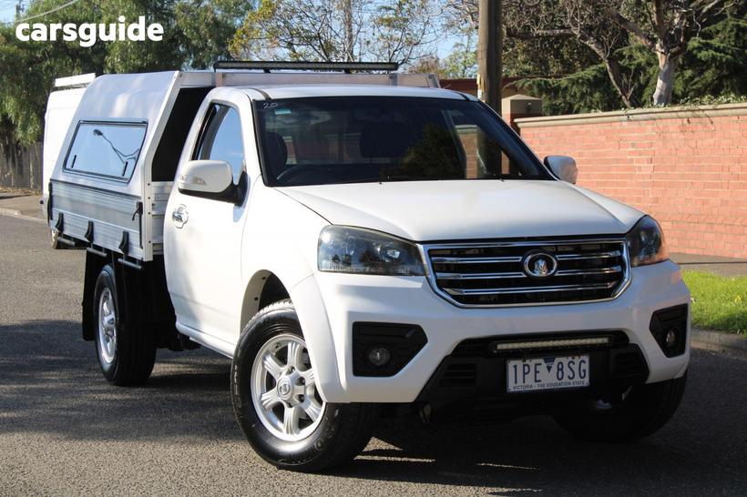 White 2018 Great Wall Steed Cab Chassis (4X2)