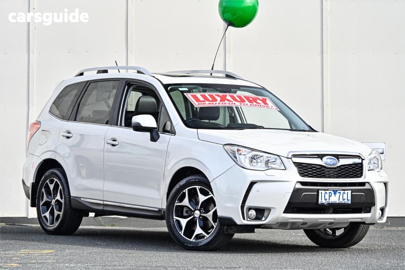 White 2014 Subaru Forester Wagon 2.0Xt Premium