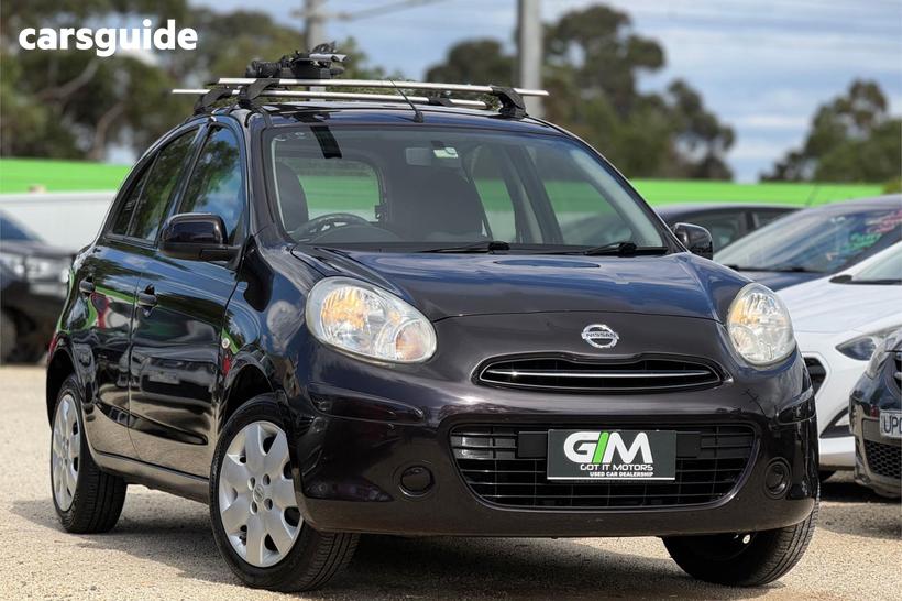 Brown 2011 Nissan Micra Hatchback St-L