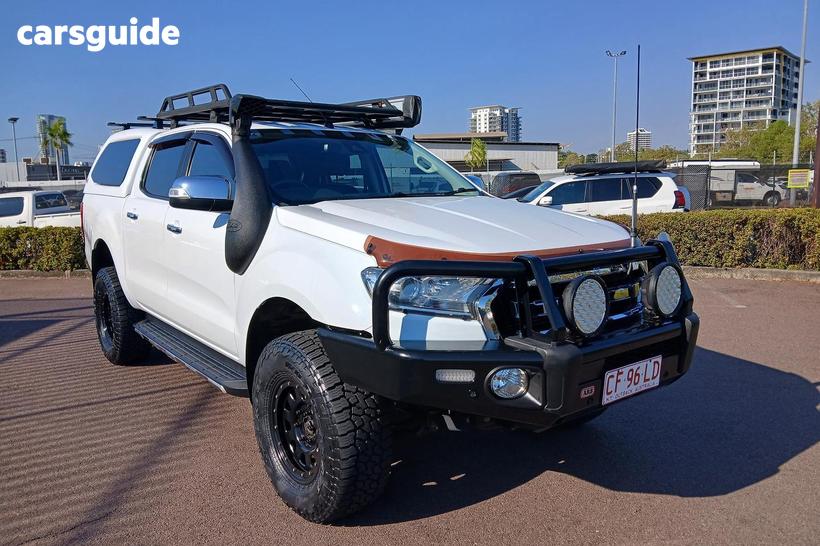 White 2018 Ford Ranger Dual Cab Utility Xlt 3.2 (4X4)