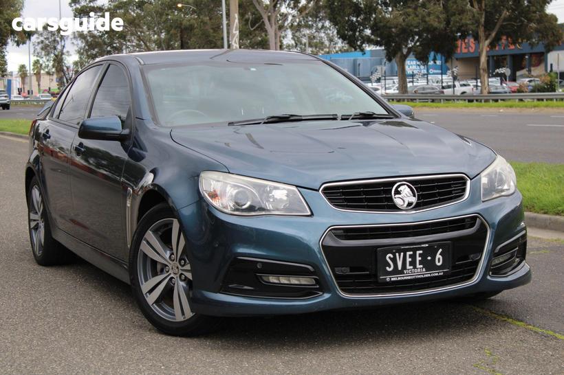 Blue 2014 Holden Commodore Sedan Sv6 Collingwood Edition