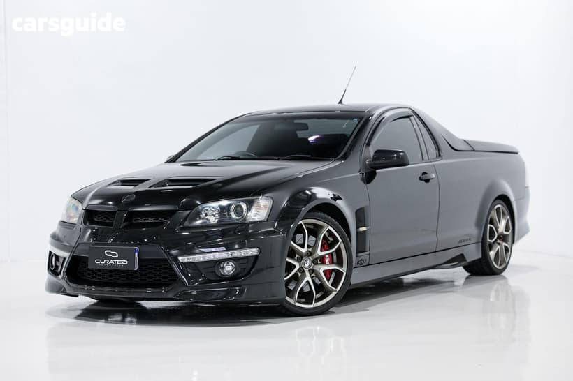 Black 2010 HSV Maloo Ute Tray R8 E2 SERIES