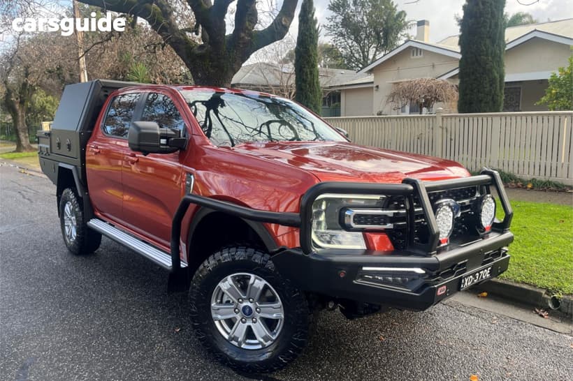 Orange 2023 Ford Ranger Double Cab Pick Up Xlt 3.0 (4X4)