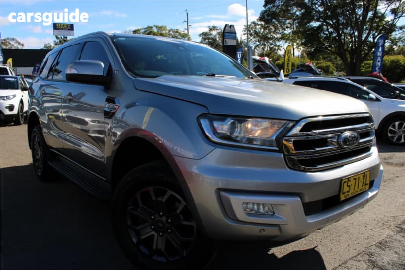 Silver 2015 Ford Everest Wagon Trend