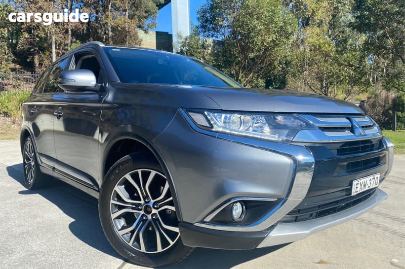 Grey 2016 Mitsubishi Outlander Wagon Xls (4X4)