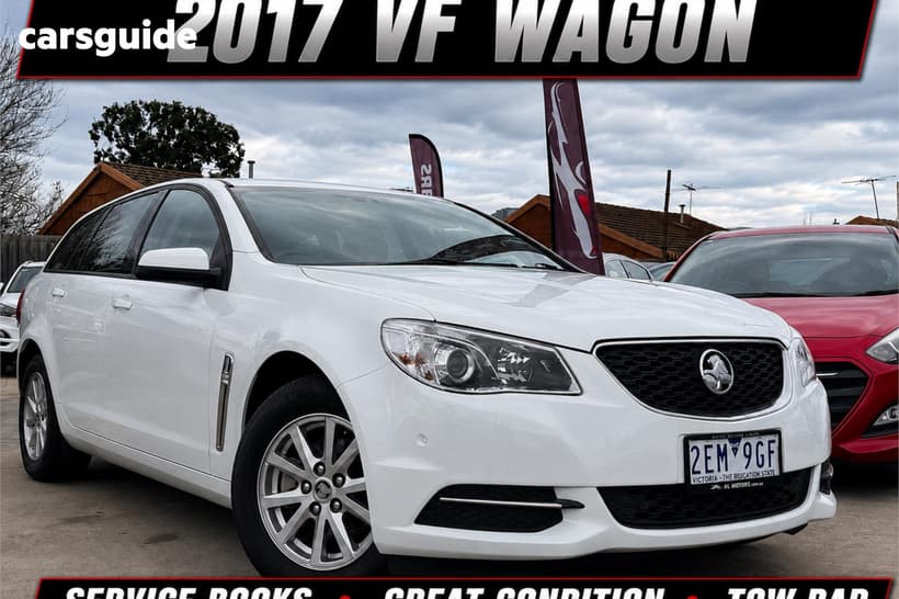 White 2017 Holden Commodore Sportswagon Evoke