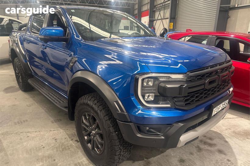 Blue 2022 Ford Ranger Double Cab Pick Up Raptor 3.0 (4X4)