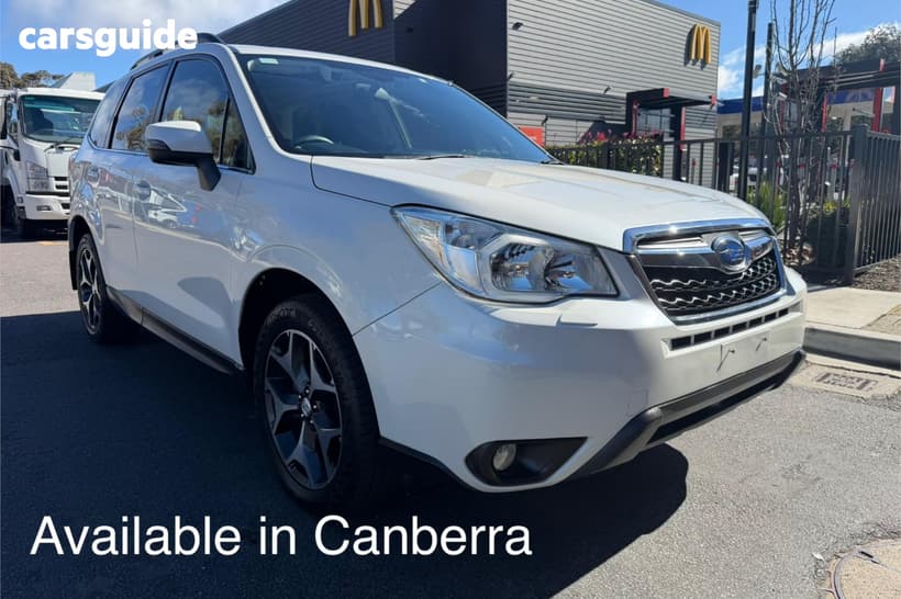 White 2014 Subaru Forester Wagon 2.5I-S