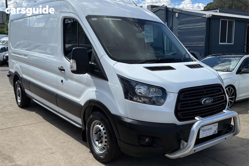 White 2018 Ford Transit Van 350L (Lwb) Fwd Mid Roof