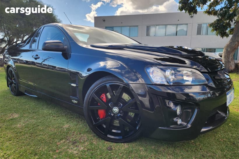 Black 2007 HSV Maloo Utility R8