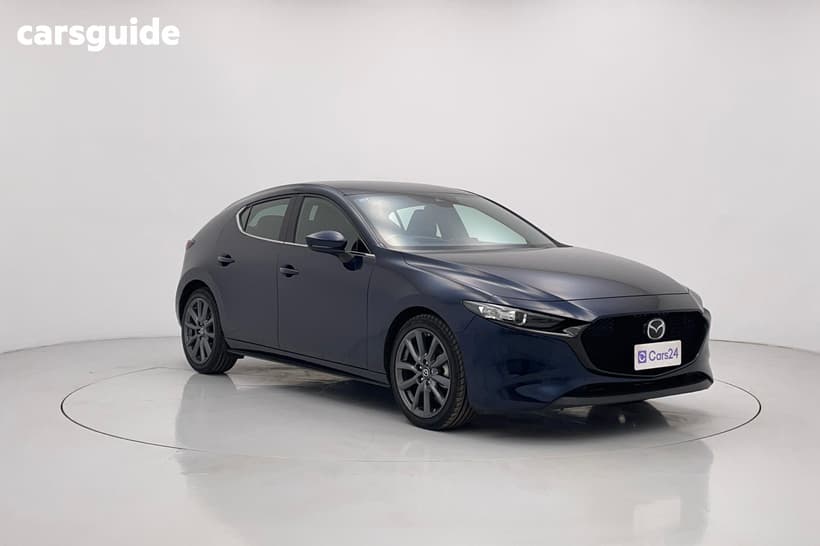 Blue 2021 Mazda 3 Hatchback G20 Touring