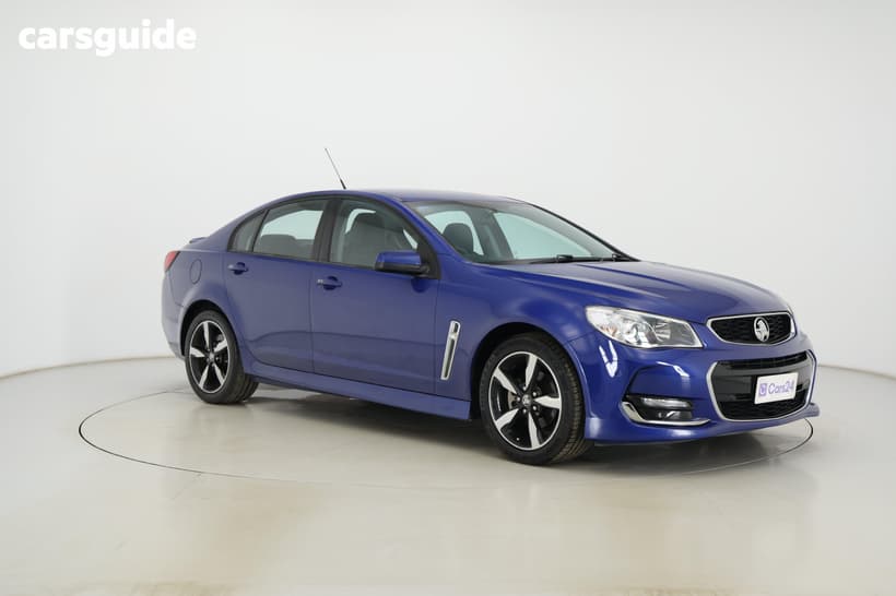 Blue 2017 Holden Commodore Sedan Sv6