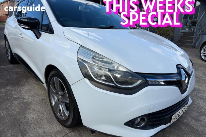 White 2014 Renault Clio Hatchback Expression