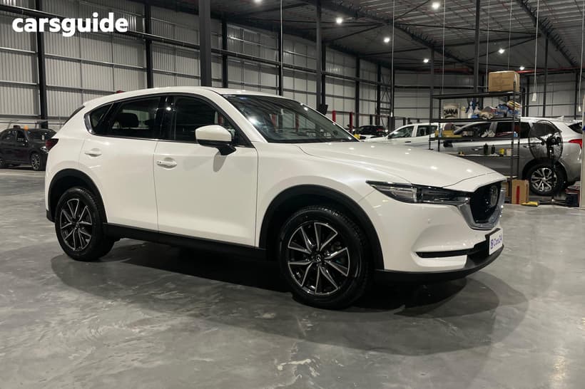 White 2021 Mazda CX-5 Wagon Gt (Awd)