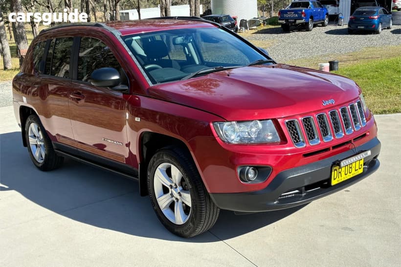 Red 2013 Jeep Compass Wagon Sport (4X2)