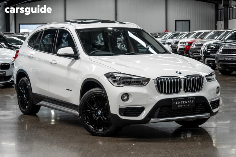 White 2016 BMW X1 Wagon Sdrive 18D