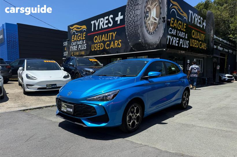 Blue 2024 MG MG3 Hatchback Excite