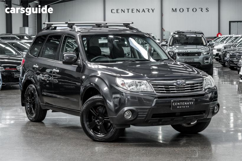 Grey 2008 Subaru Forester Wagon Xs