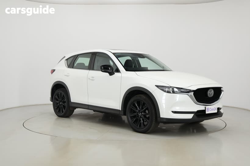 White 2021 Mazda CX-5 Wagon Gt Sp (Awd)