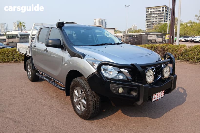 Silver 2019 Mazda BT-50 Dual Cab Utility Xt (4X4) (5Yr)