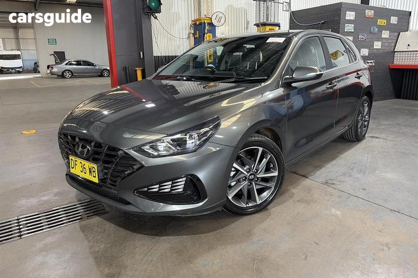Grey 2023 Hyundai I30 Hatchback Active