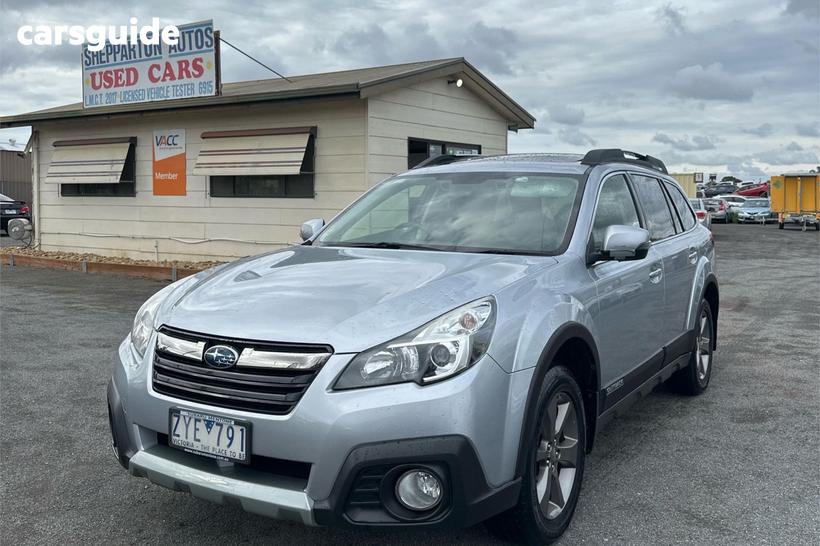 Silver 2013 Subaru Outback Wagon 2.5I Premium