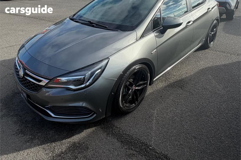 Grey 2017 Holden Astra Hatchback Rs