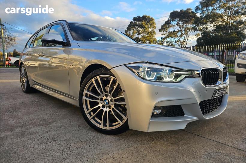 Silver 2018 BMW 320I Wagon Touring M Sport