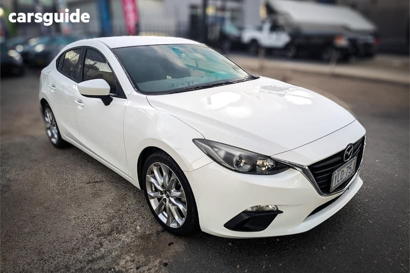 White 2016 Mazda 3 Sedan Neo