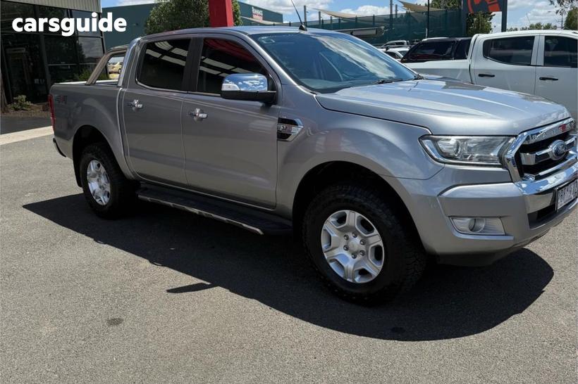Silver 2016 Ford Ranger Dual Cab Utility Xlt 3.2 (4X4)