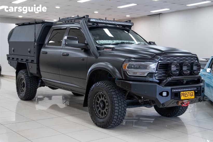 Black 2022 RAM 2500 Crew Cab Utility Laramie