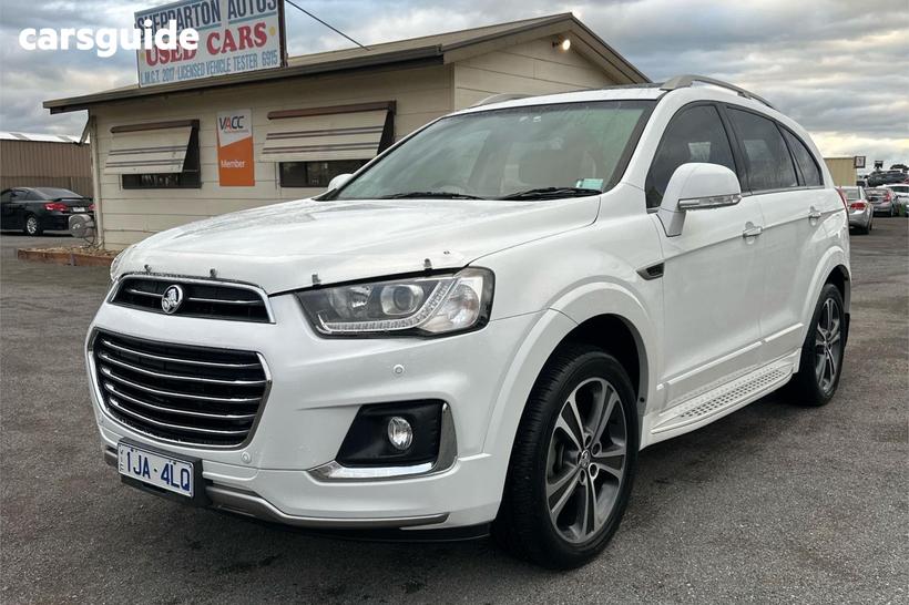 White 2016 Holden Captiva Wagon 7 Ltz (Awd)