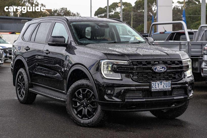 Black 2026 Ford Everest Wagon Sport (4Wd)