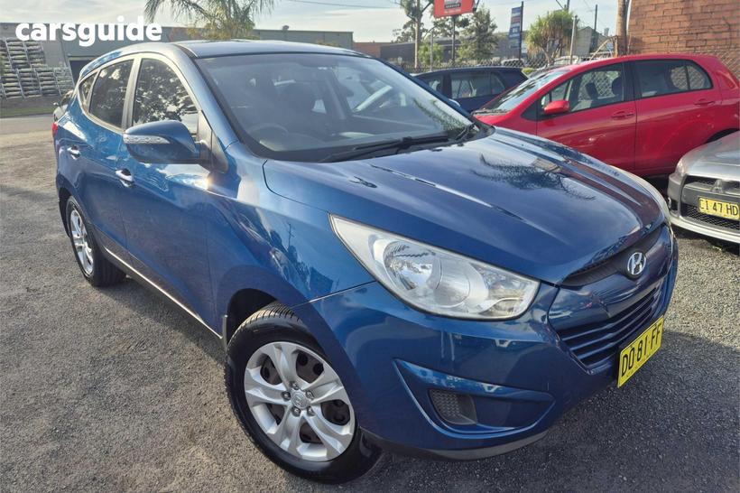 Blue 2012 Hyundai IX35 Wagon Active (Fwd)