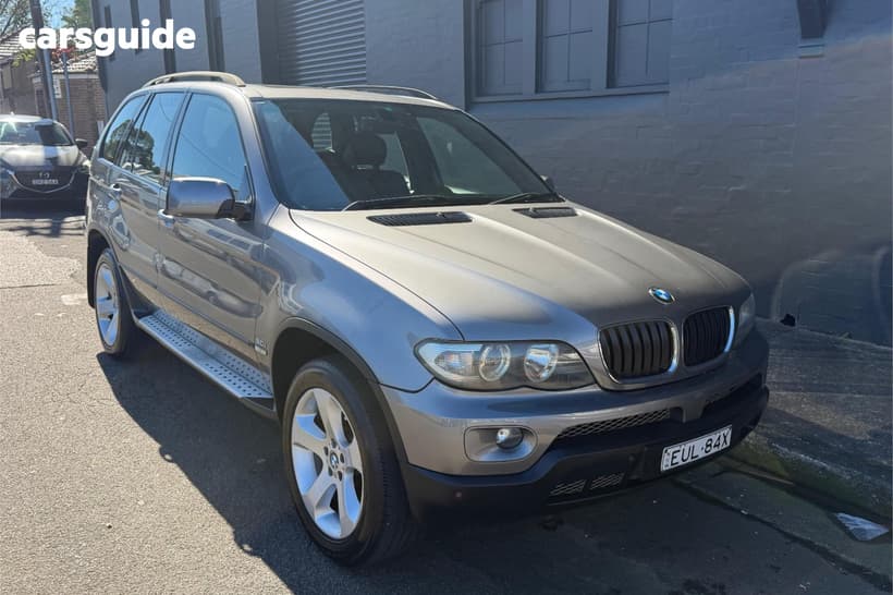 Grey 2007 BMW X5 Wagon 3.0I